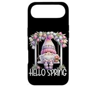 Hello Spring GNOME for Women and Girls Cute Tulip Flower Coque pour iPhone Air