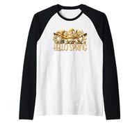 Hello Spring Gnomes for Women and Girls Who Loves Honey Bees Manche Raglan