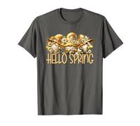 Hello Spring Gnomes for Women and Girls Who Loves Honey Bees T-Shirt