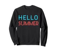 Hello Summer Awesome Summer Beach House Gear Hello Summer Sweatshirt