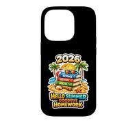 Hello Summer Goodbye Homework 2026 Dernier Jour d'école Coque pour iPhone 14 Pro