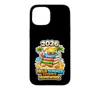 Hello Summer Goodbye Homework 2026 Dernier Jour d'école Coque pour iPhone 15