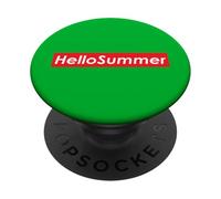 Hello Summer School est terminée et Je suis prête à m'amuser et à Passer l'été PopSockets PopGrip Adhésif
