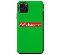 Hello Summer School is Out and I am Ready for Fun and Summer Coque pour iPhone 11 Pro Max