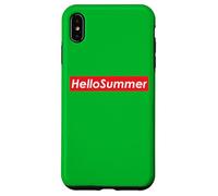 Hello Summer School is Out and I am Ready for Fun and Summer Coque pour iPhone XS Max