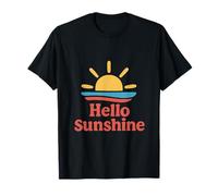 Hello Sunshine Vacation Mode Sunrise Graphic T-Shirt
