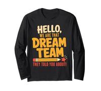 Hello We are That Sped Team They Told You About Back School Manche Longue