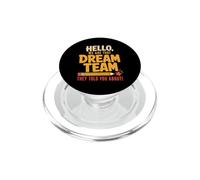 Hello We are That Sped Team They Told You About Back School PopSockets PopGrip pour MagSafe