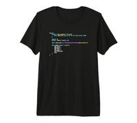 Hello World WebAssembly Code Dark Syntax Scheme Coder Design T-Shirt Haut de Gamme