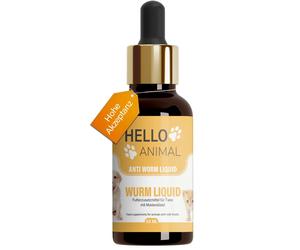 HelloAnimal® Worm Liquid Wurmur cure de vers chat cure de vers chiens en cas ...