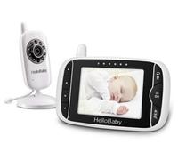 HelloBaby HB32 Moniteur Vidéo Sans fil Avec Appareil Photo Numérique, Surveillance de la Température de Vision Nocturne et Système de Communication