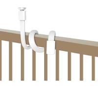 HelloBaby Support de Moniteur pour Bébé, Support de Fixation pour Barreau de Lit, Blanc