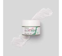 HelloBody ALOÉ NIGHT Crème Hydratante Visage (50 ml) - Crème de nuit végane - Soin visage à l'huile de noyau de prune - Soin femme nourrissant - Aloe Vera
