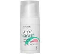 HelloBody ALOÉ SIGHT gel contour des yeux revitalisant - Serum yeux hydratant pour les peaux normales à sèches - À l’aloe vera, à l’extrait de concombre et à l’acide hyaluronique