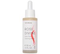 HelloBody Rose Divine clarifiant Serum visage 30ml - Serum contre les impuretés avec de l'eau de rose, de l'acide glycolique et du zinc - Soin pour le visage affinant les pores pour peaux mixtes