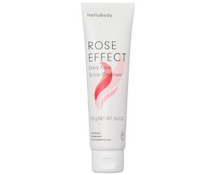 HelloBody ROSE EFFECT Crème nettoyante visage 100 ml - Gel nettoyant équilibrant pour un teint matifié - Élimine délicatement les impuretés et les cellules mortes - Argile rose