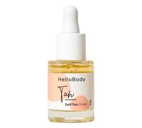 HelloBody TAN Self Tan Drops - Résultat naturel sans traces - Autobronzant visage pour un hâle doux et uniforme - Gouttes autobronzantes visage de haute qualité et longue durée