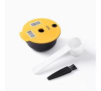 HELLOCAPS Capsule Dosette Réutilisable Rechargeable 60 ml Café Compatible pour Machine Tassimo Bosch Vivy Happy Suny My Way Écologique Économique