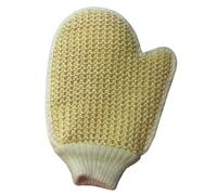 HelloOrient - Gant en Crin Exfoliant - 1 Face Crin et 1 Face Coton Doux - Gant de Toilette Effet Gommage pour la Douche - Retrouvez une Peau Douce