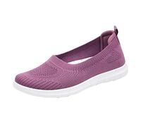 HELLORSOON Air Sneakers, Femmes Slip on Baskets Confortable Walking Chaussures De Loisirs Chaussures De Tennis Femme Confort Sports Fitness Tennis Outdoor Gym Jogging AthléTique Sneakers