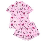 HELLORSOON Pyjama Halloween Femme Ensemble De Costume pour Femme avec Imprimé Halloween, Tenue DéContractéE 2 PièCes pour La Vie Quotidienne, Mode Confortable Toutes Les Quatre Saisons Pyjama