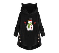 HELLORSOON VêTements ImperméAbles Femme, Gilet Femme Hiver Mode Pluie ImperméAble Parka 2025 Vestes De RandonnéE Veste Noire Manteau Automne Manteau Hiver Chic Et Chaud