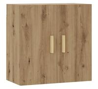 Helloshop26 Armoire Murale scandinave de Rangement 60 x 31 x 60 cm économie d'espace Design en Bois d'ingénierie chêne Artisanal 02_0051024