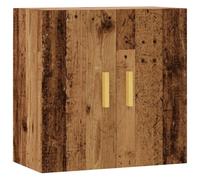 Helloshop26 Armoire Murale scandinave économie d'espace 60 x 31 x 60 cm Finition Naturelle en Bois d'ingénierie Vieux Bois 02_0051023