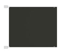 Helloshop26 Auvent Vertical Anthracite 60x1000 cm Tissu Oxford 02_0007511