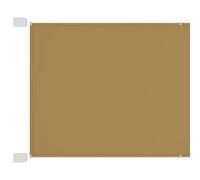 Helloshop26 Auvent Vertical Beige 180x800 cm Tissu Oxford 02_0007537