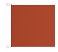 Helloshop26 Auvent Vertical Terre Cuite 60x600 cm Tissu Oxford 02_0007680