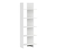 Helloshop26 Bibliothèque 176 x 62 x 29 cm Blanc 03_0008998