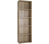 Helloshop26 Bibliothèque étagère Armoire Meuble de Rangement 5 Niveaux 190 cm Marron 08_0000233