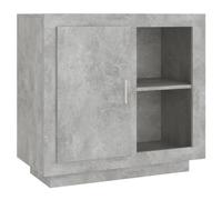Helloshop26 Buffet bahut Commode Armoire Meuble de Rangement Organisateur Cuisine Salle de séjour Salon 80 x 40 x 75 cm Gris 02_0032106