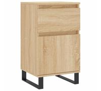Helloshop26 Buffet bahut Commode Armoire Meuble de Rangement Organisateur Cuisine Salle de séjour Salon Sonoma 40 x 35 x 70 cm Bois d'ingénierie Marron 02_0031564