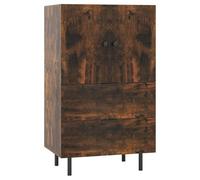 Helloshop26 Buffet Multifonction 60 x 41,5 x 102 cm Structure Robuste Design Contemporain en Bois d'ingénierie Marron 20_0010826