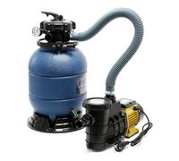 Helloshop26 Filtre à Sable système de Filtration Pompe de Filtration Pompe de Piscine 6.000 l/h 16_0002464