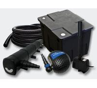 Helloshop26 Kit de Filtration de Bassin 12000l Stérilisateur 72 Watts Pompe Fontaine 4216487