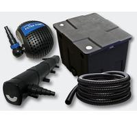 Helloshop26 Kit de Filtration de Bassin 12000l Stérilisateur UVC 72 Watts Pompe 4216492