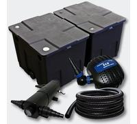 Helloshop26 Kit de Filtration de Bassin Bio Filtre 60000l Pompe éco UVC 24 Watts 4216506