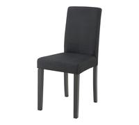 Helloshop26 Lot de 2 chaises de Salle à Manger 89 x 43 x 54 cm Salon Design Moderne Cuisine Noir 03_0009619