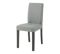 Helloshop26 Lot de 2 chaises de Salle à Manger rembourrées 89 x 43 x 54 cm Confortables Salon Design Moderne Cuisine Gris Clair 03_0009618