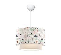 Helloshop26 Lustre Lampe lumière Suspendu Suspension lurgan pour Enfant E27 70 cm Motif de l'arbre 03_0007547