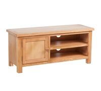 Helloshop26 Meuble télé Buffet TV télévision Design Pratique 103 cm Bois de chêne Solide 2502263