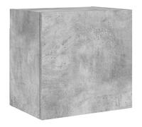 Helloshop26 Meuble TV multimédia étagère télévision Buffet téléviseur Salle à Manger Salon Chambre Mural 40,5 x 30 x 40 cm Bois d'ingénierie Gris 02_0027781