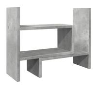 Helloshop26 Organisateur Armoire de Bureau 38,5 x 17 x 39 cm Bois ingénierie Concrete Gris 02_0043560