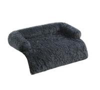 Helloshop26 Panier pour Chien Tissu Peluche Tapis Couverture de Protection pour canapé Taille XL pour Chiens de Moyenne et Grande Taille 122 x 95 x 18 cm Gris 12_0005949