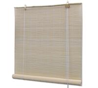Helloshop26 Store Enrouleur Bambou Naturel 140 x 160 cm fenêtre Rideau Pare-Vue volet Roulant 4102143