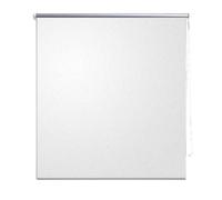 Helloshop26 Store Enrouleur Blanc occultant 140 x 230 cm fenêtre Rideau Pare-Vue volet Roulant 4102062