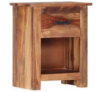 Helloshop26 Table de Nuit Chevet Commode Armoire Meuble Chambre 40 x 30 x 50 cm Bois de sesham Massif 1402149
